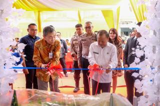 Sekda Bambang Ikut Meresmikan KC Bank Panin Selatpanjang