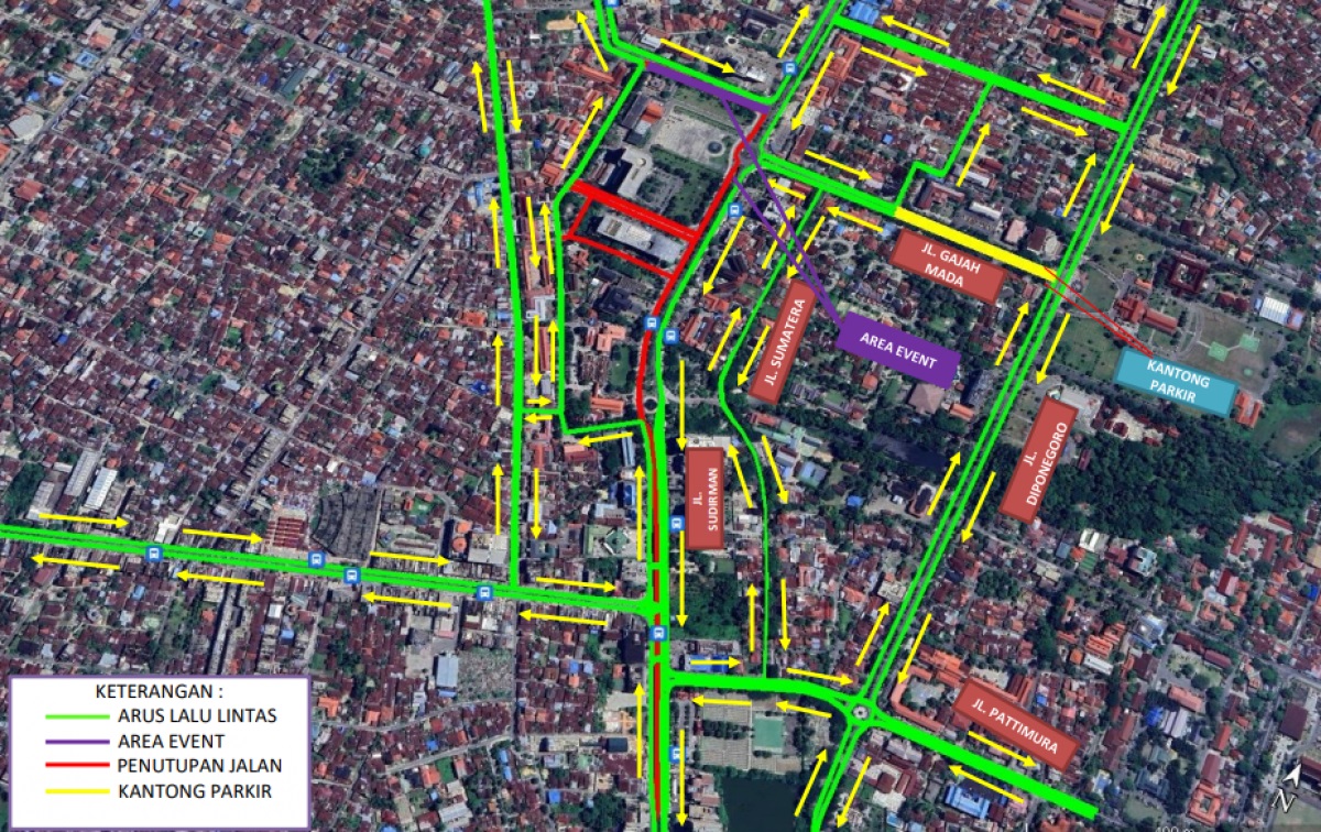 Ada Rakerwil I Apeksi 2024, Sebagian Jalan Sudirman Pekanbaru Ditutup