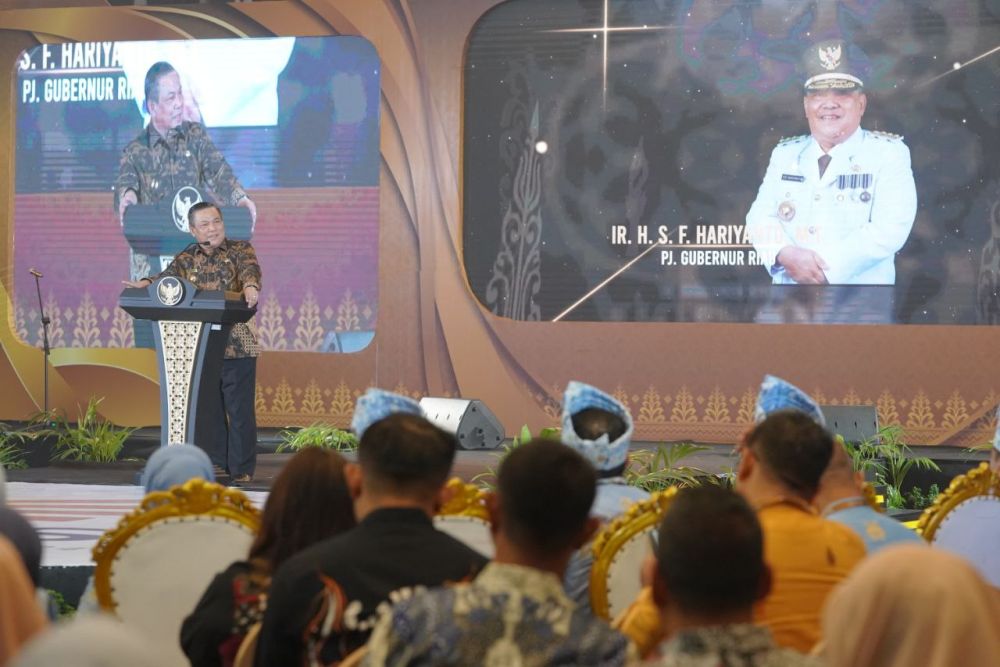 Pj Gubi Hadiri Raker Komwil I Apeksi 2024 di Pekanbaru