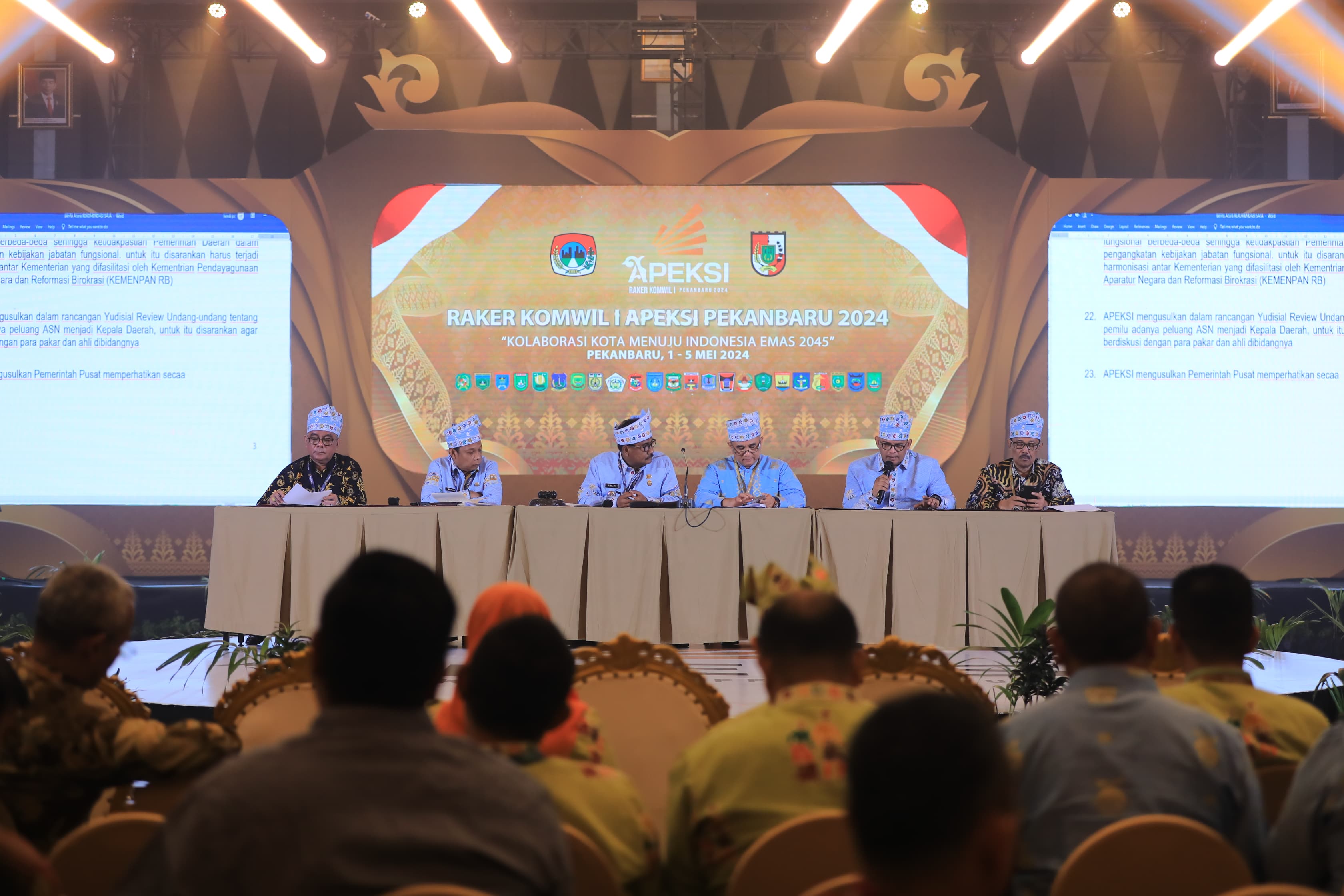 Ada Puluhan Rekomendasi dalam Raker Komwil 1 APEKSI 2024 di Kota Pekanbaru