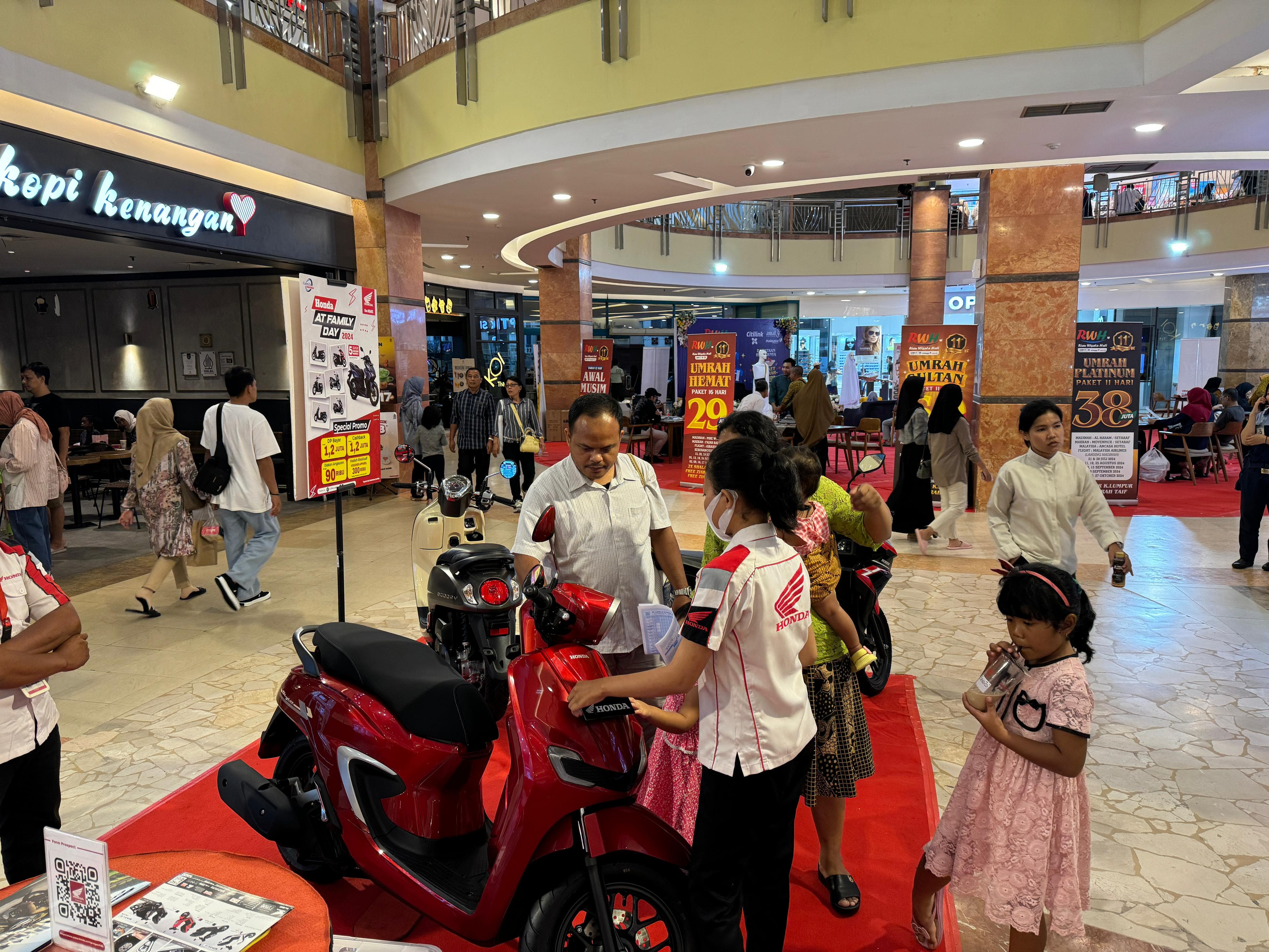 Pameran Honda Tembus 169 Prospek dalam 5 Hari
