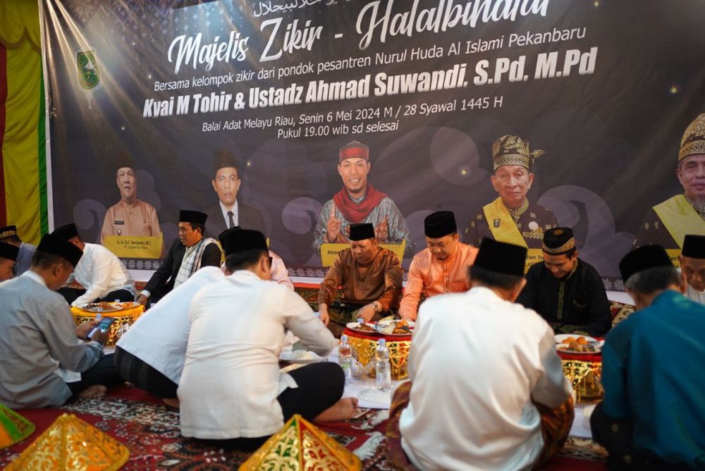 Kuatkan Ukhuwah Islamiyah, LAM Riau Lakukan Kajian Rutin Majelis Zikir