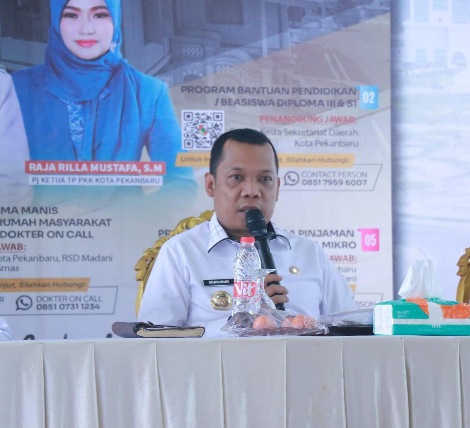 Pj Wako Pekanbaru Ajak Anak Muda Ciptakan Suasana Pilwako Damai