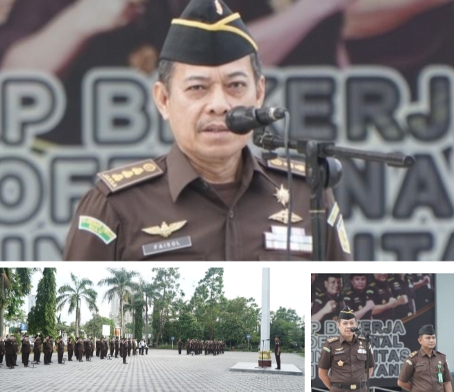 Apel Kerja Pagi, Aspidmil Kejati Riau : Persiapkan yang Berkaitan dengan Pelayanan