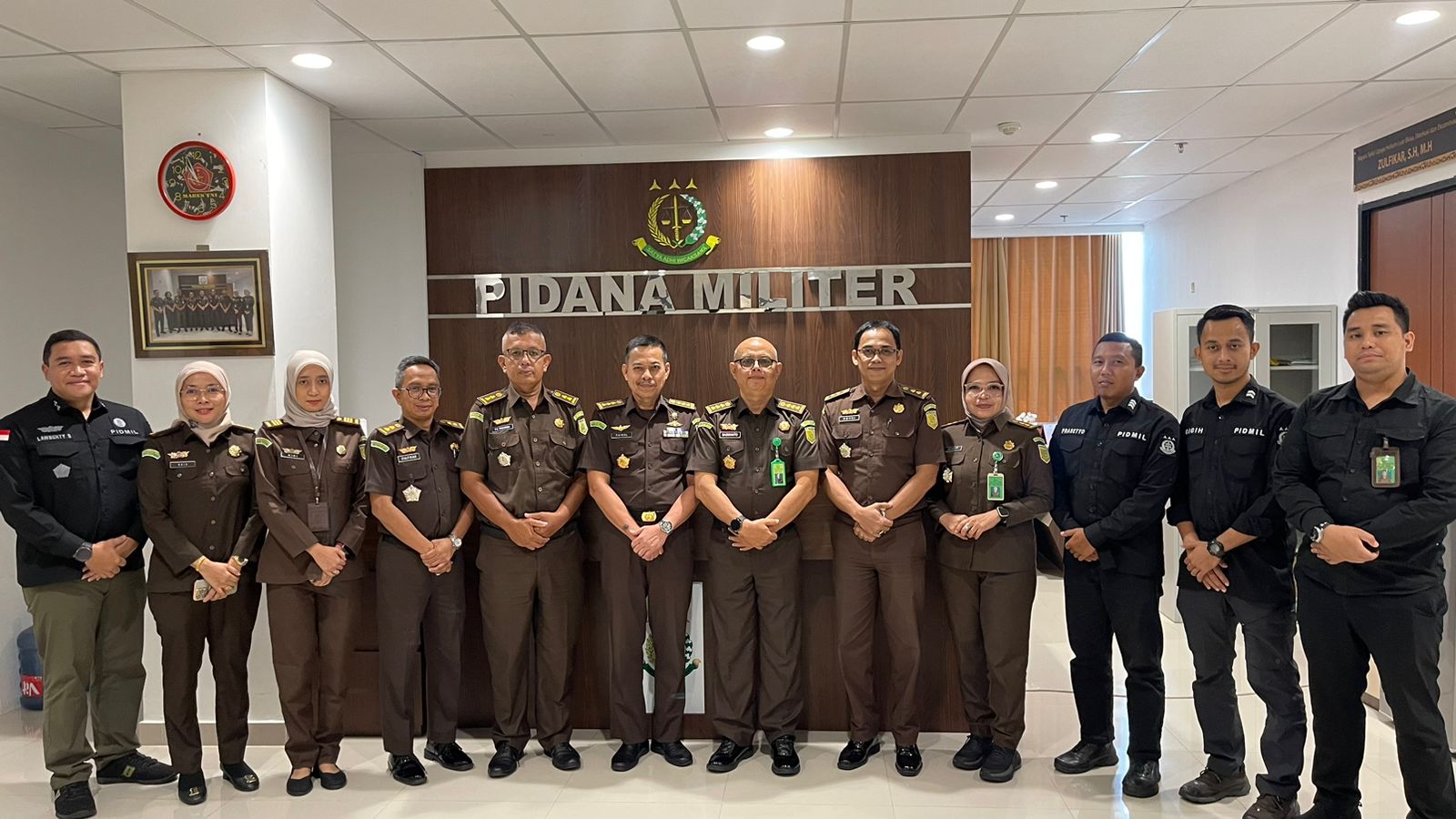Kajati Riau Sambut Baik Kunjungan Tim Direktorat Penindakan JAM- Pidmil Kejaksaan RIÂ 