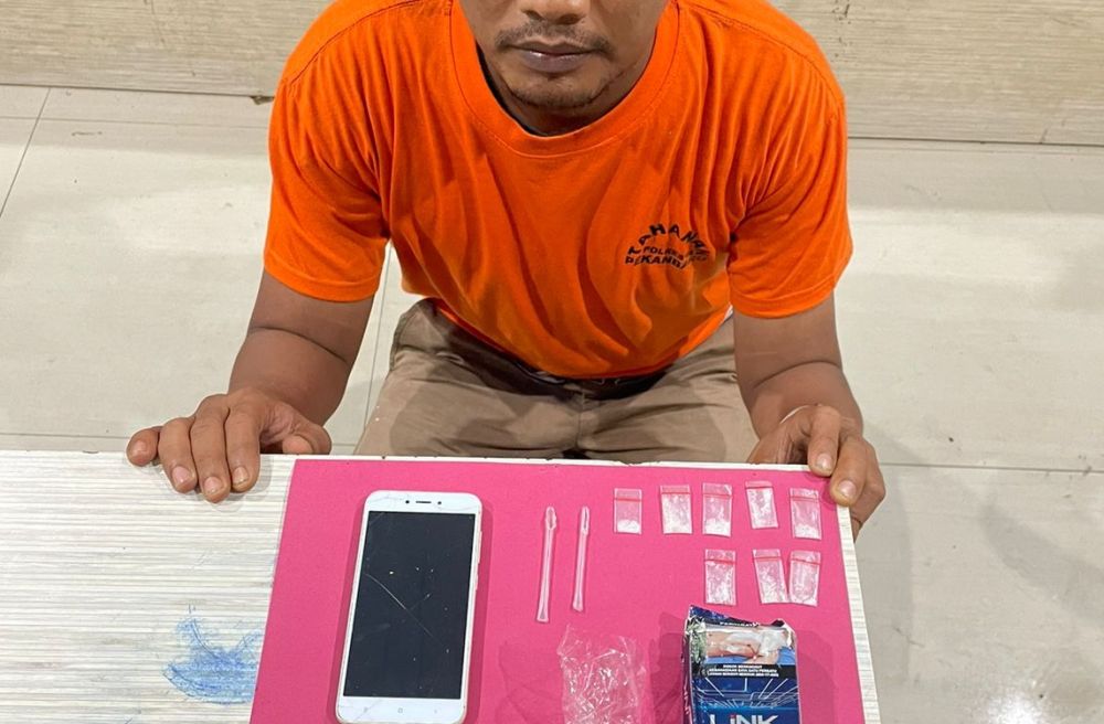 Parah! Pecandu Narkoba di Pekanbaru Jual Sabu Palsu, Usai Dicek Ternyata Isinya Tawas