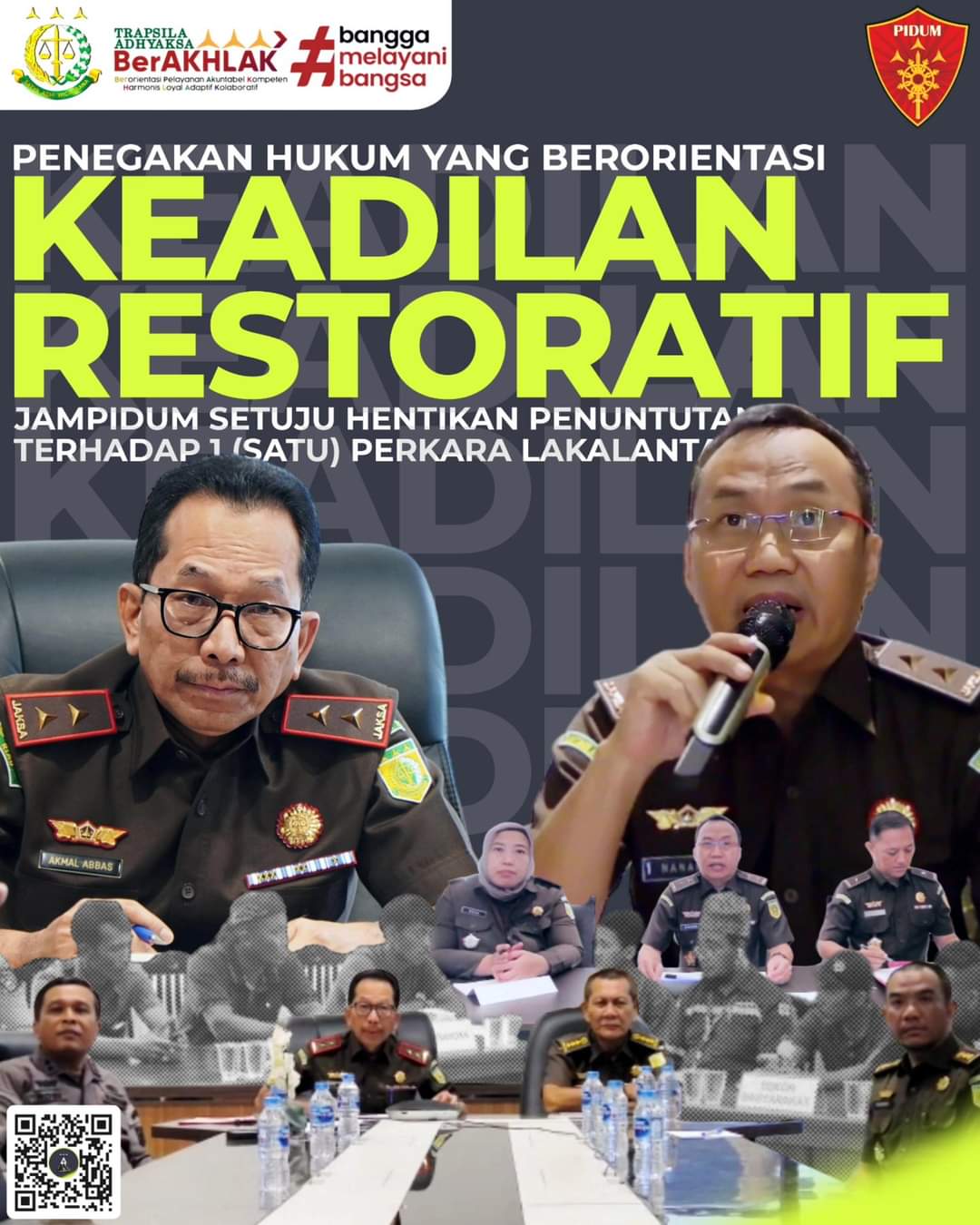 Kejati Riau video Conference Expose Demi Memperjuangkan 1 Perkara RJ ke Kejaksaan Agung