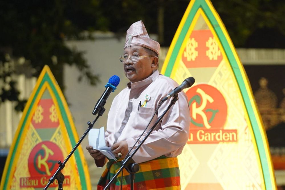 Halalbihalal di Pekanbaru, Kesultanan Pelalawan Sampaikan Petuah Amanah