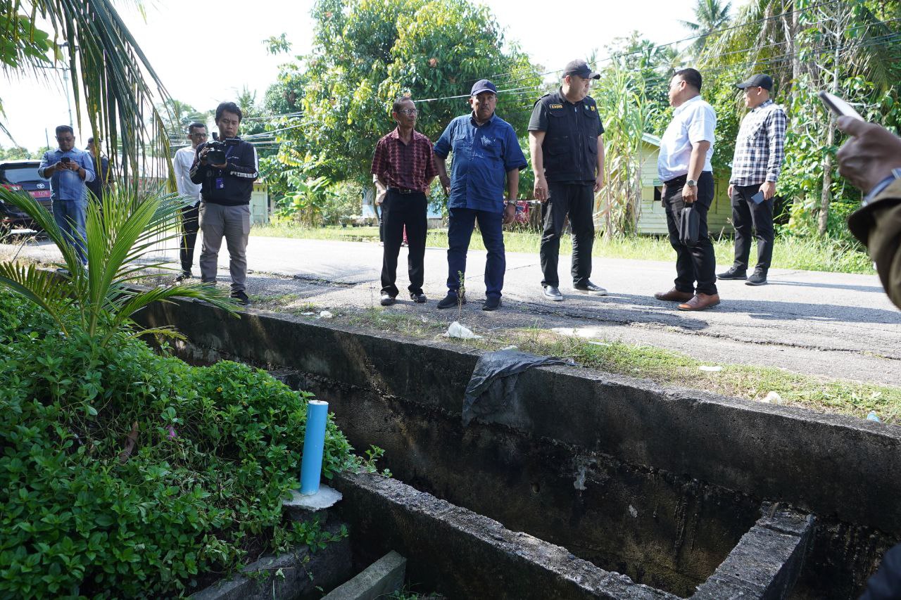 Pemprov Riau Cek Lokasi Pembangunan Jembatan Sei Pakning-Bengkalis
