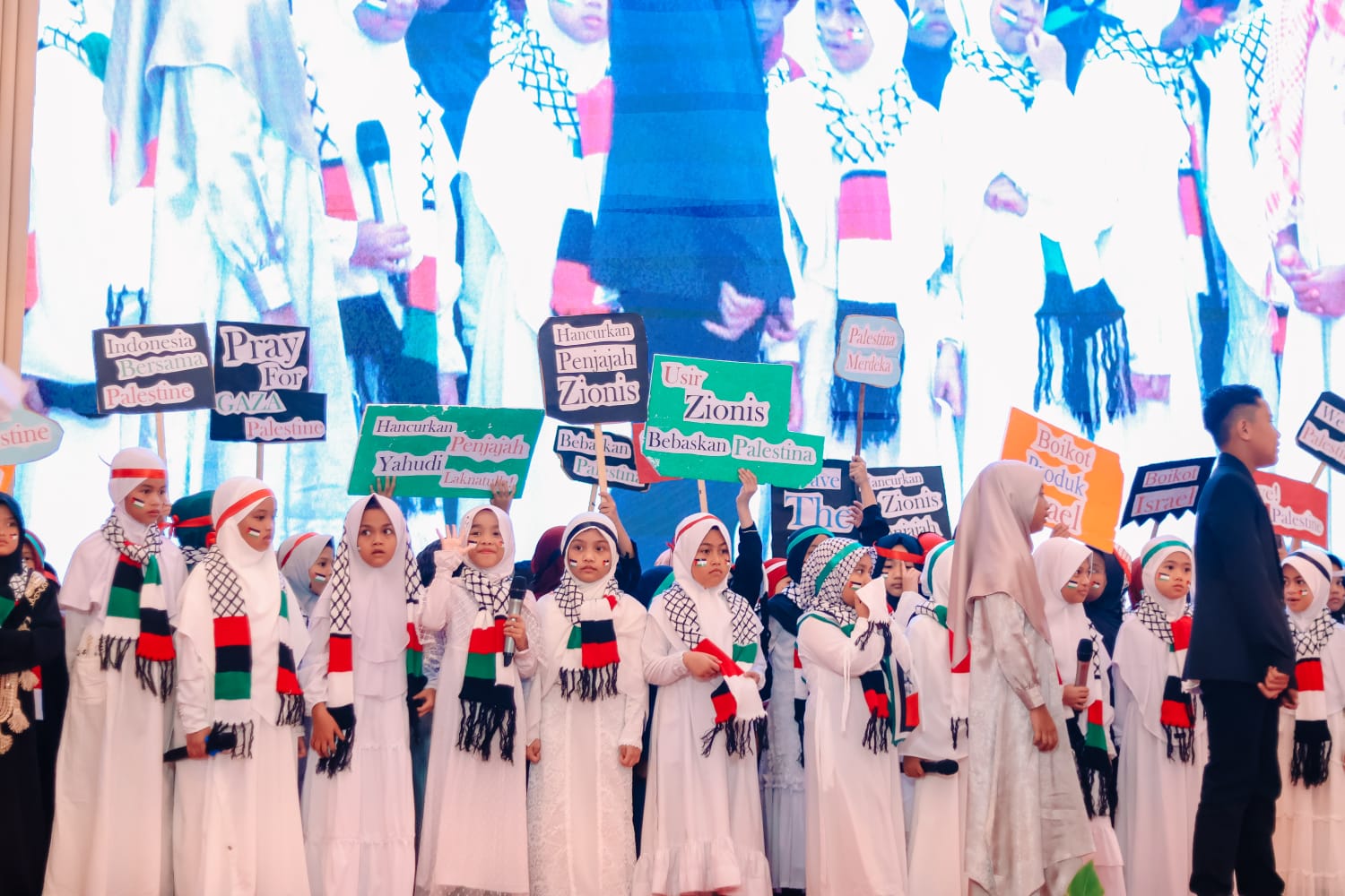 Usung Tema Islam dan Palestina, SD Islam Bintang Cendekia Taja Big Assembly