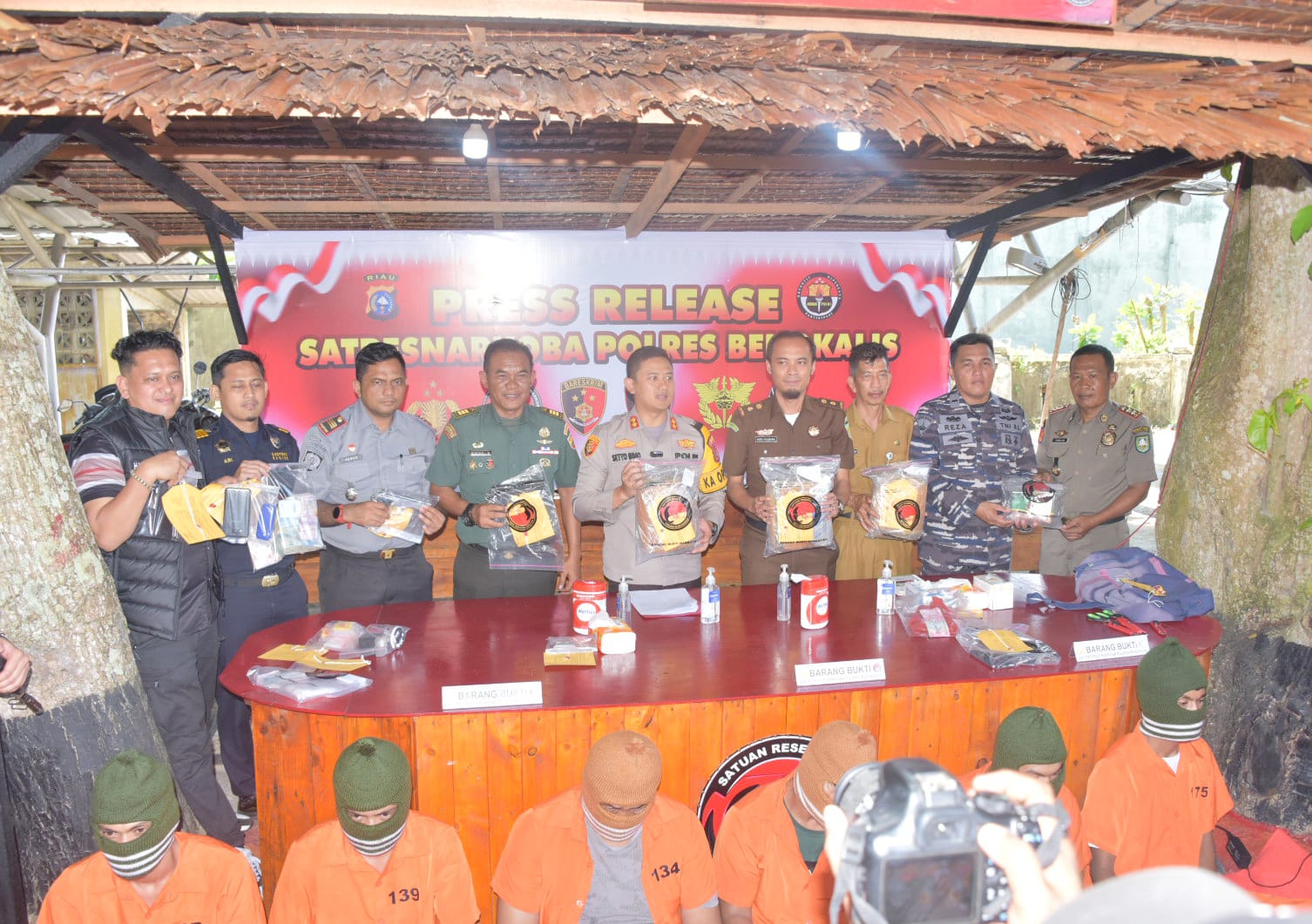Pemkab Apresiasi Polres Bengkalis Atas Pemusnahan Barang Bukti Narkotika