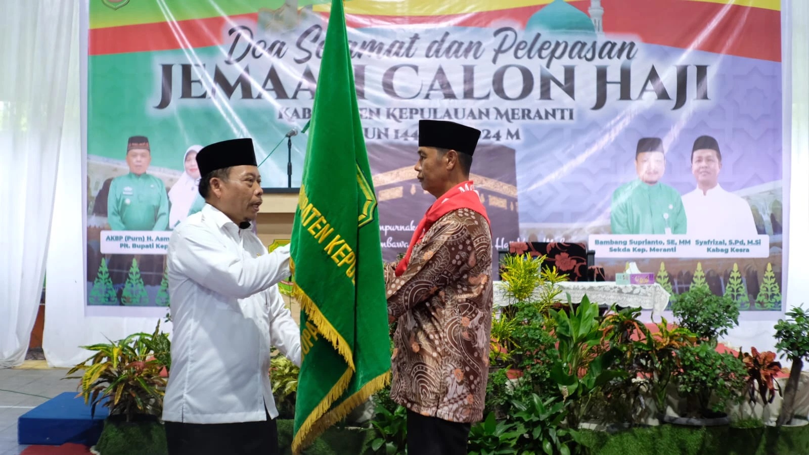 Pemkab Meranti Gelar Doa Selamat Pelepasan Jamaah Calon Haji