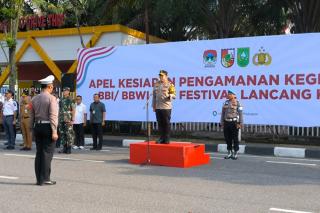 1.525 Personel Gabungan Siap Amankan Raker Apeksi, Gebyar BBI BBWI, dan Lancang Kuning Carnival