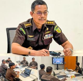 Aspidmil Kejati Riau dan Jajaran Mengikuti Rapat Kerja serta Pengarahan JAMPIDMIL Kejaksaan RI