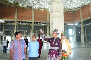 Pj Bupati Inhil Tinjau Infrastruktur Islamic Center