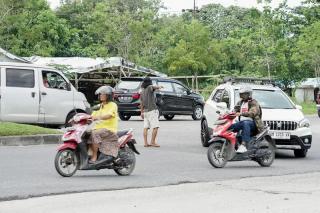 Dishub Pekanbaru Patroli Rutin Tertibkan Pak Ogah