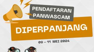 7 Bawaslu Kabupaten/Kota se-Riau Memperpanjang Waktu Pendaftaran Panwascam Baru