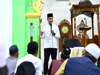 Pj Sekda Kampar Mengajak Seluruh Jemaah untuk Bersama-Sama Membangun Kampar