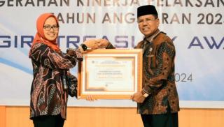 Pemkab Kuansing Raih Penghargaan Terbaik Pertama Penyaluran Dana Desa 2023