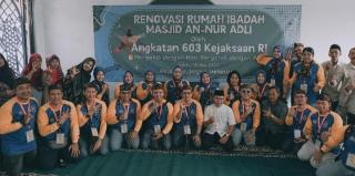 Berikan Memfaat ke Masyarakat, Angkatan Kejaksaan RI 603 Gelar Bakti Sosial di Kabupaten SumedangÂ 