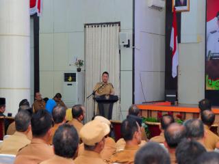 Pj Bupati Buka Rakor bersama Kades dan Lurah se-Kabupaten Kampar
