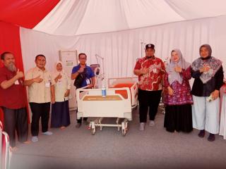 Jelang Kedatangan Presiden RI ke Kampar, Dinkes Dan RSUD Bangkinang Siapkan Tim Kesehatan