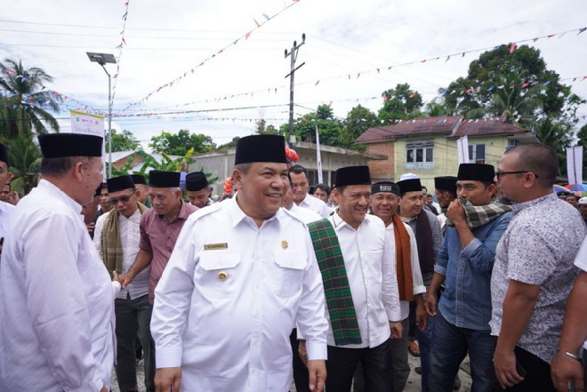 Pj Gubernur Riau SF Hariyanto Hadiri Ayi Ayo Onam di Kabupaten Kampar