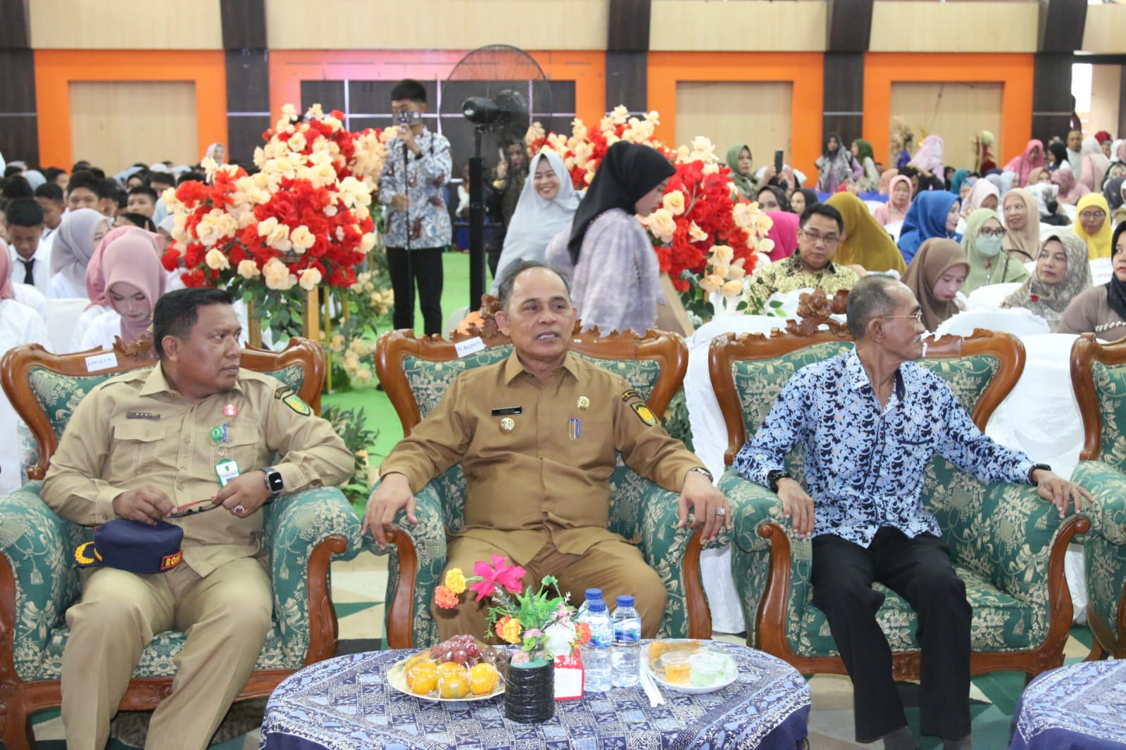 Pj.Bupati Herman Lepas Peserta Didik SMPN 1 Tembilahan Hulu