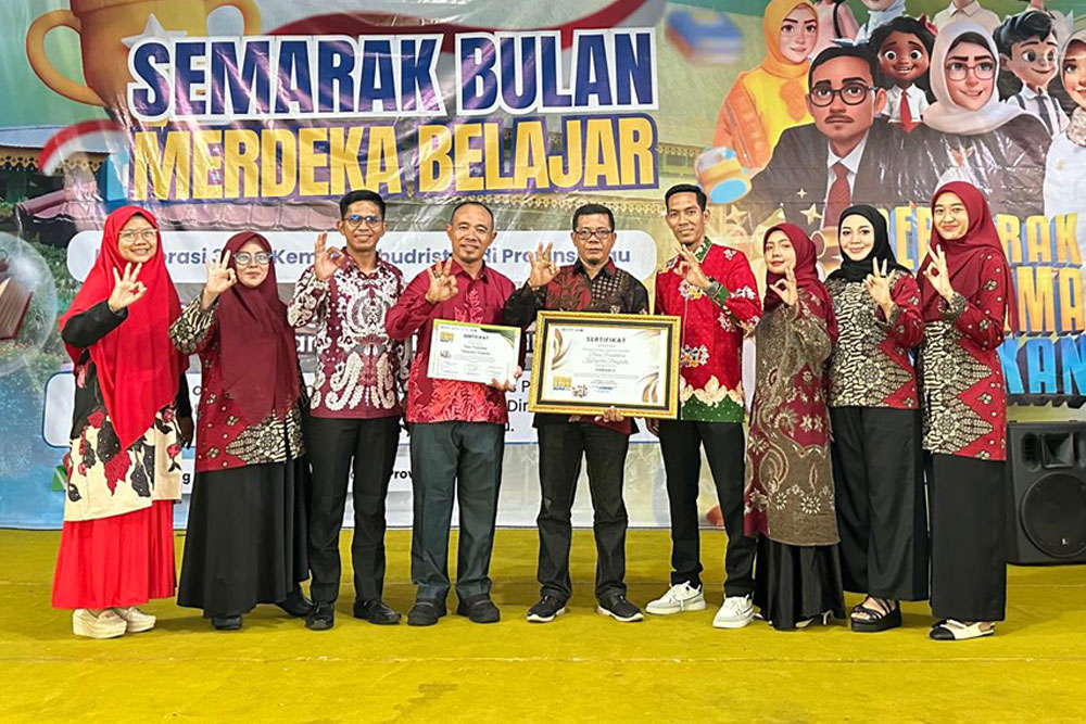 Stand Bengkalis Terbaik 2 Festival Kurikulum Merdeka Riau 2024