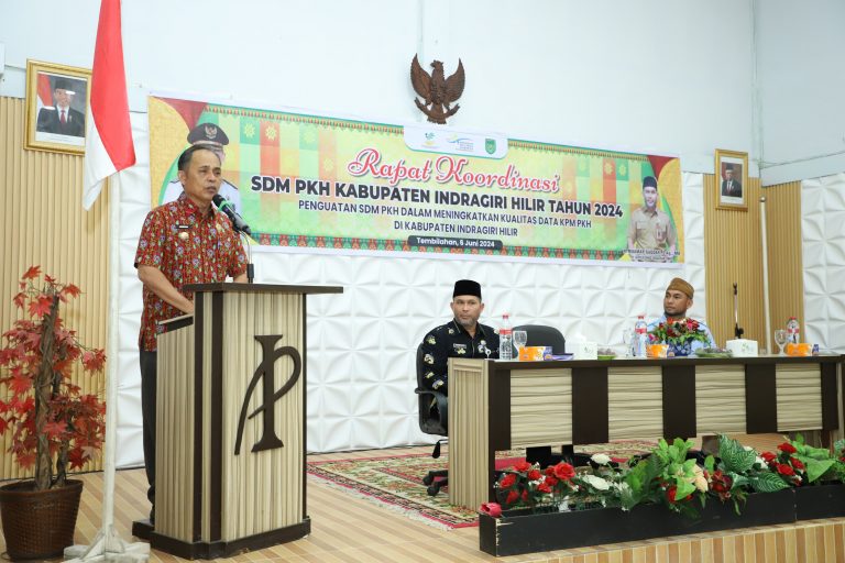 Penjabat Bupati Inhil Herman Ajak SDM PKH Turut Sukseskan Program Pemerintah