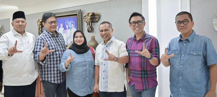 PAN dan NasDem Kompak Dukung Kembali Pasangan Kasmarni - Bagus Santoso di Pilkada Bengkalis