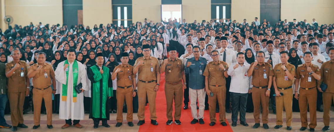 985 PPPK Terima SK, Ini Pesan Bupati Kuansing