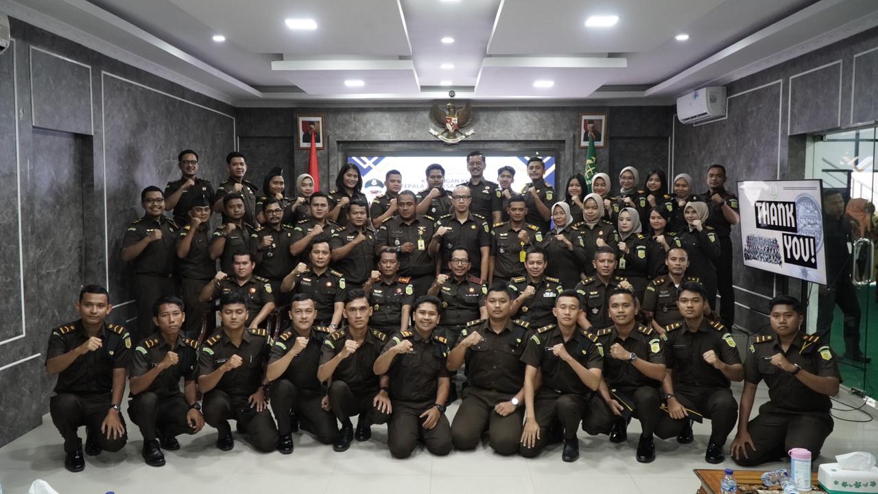 Kajati Bersama Ketua IAD Wilayah Riau Melakukan Kunker dan Supervisi di Kejari Bengkalis