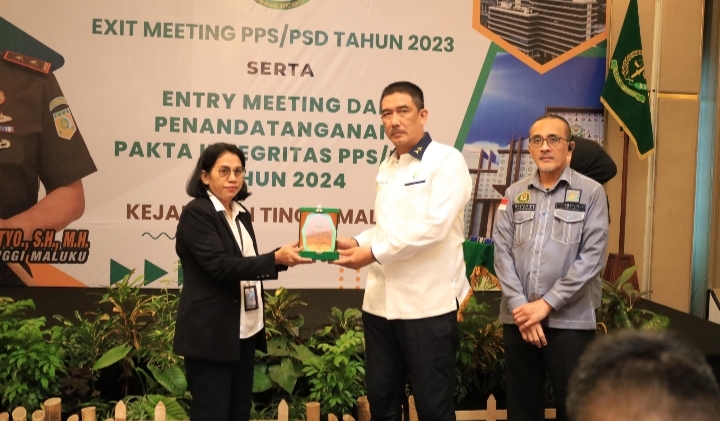 Kejati Maluku,Kementerian bersama Pemprov Sepakat Menandatangani Pakta Integritas PPS dan PSD