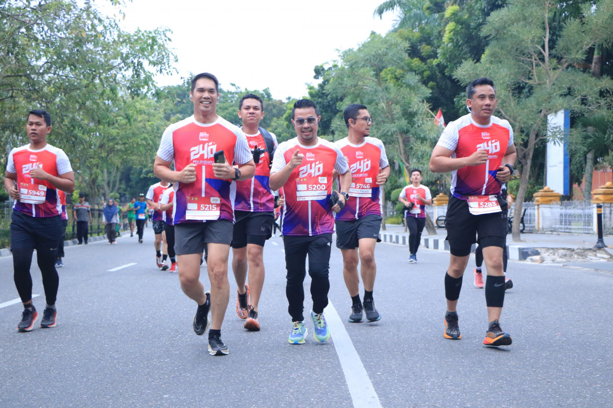 Bukit Barisan Fun Run 5K Berlangsung Semarak, Pj Wako Apresiasi Semangat Peserta