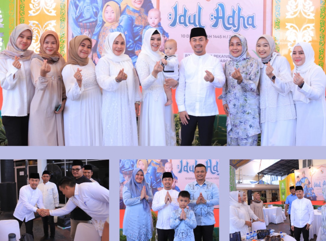Pererat Silaturahmi, Pj Wako Gelar Open House Rayakan Idul Adha 1445 H