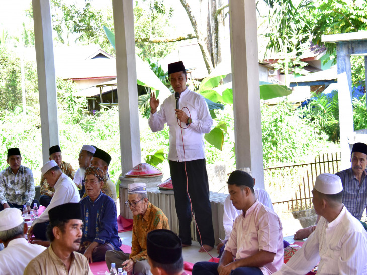 Pj Bupati Kampar Silaturahmi Bersama Masyarakat Desa Sibiruang