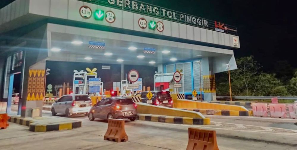 Libur Panjang Iduladha 1445, 122.102 Kendaraan Lewati Dua Ruas Tol di Riau