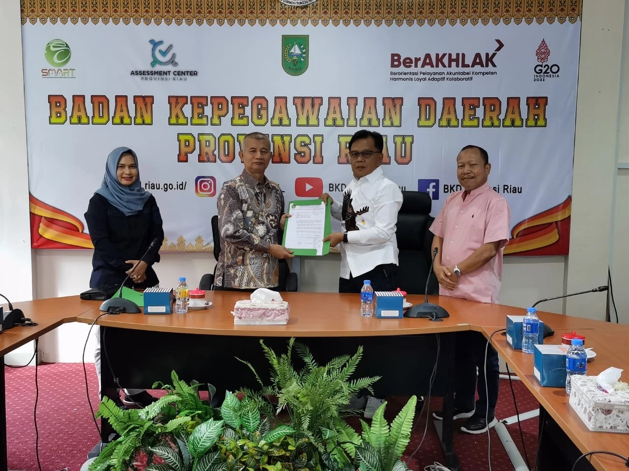 14 Pejabat Meranti Selesai Dievaluasi, Asmar Ucapkan Terima Kasih Kepada Tim Seleksi