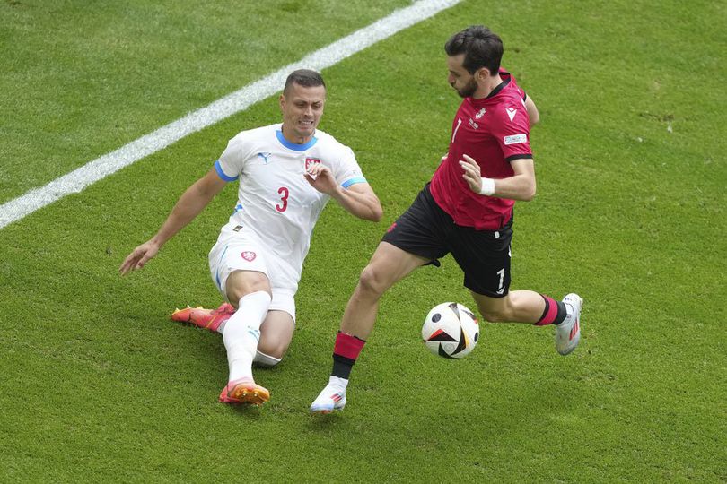 Euro 2024: Georgia Imbang Lawan Republik Ceko dengan Skor 1-1