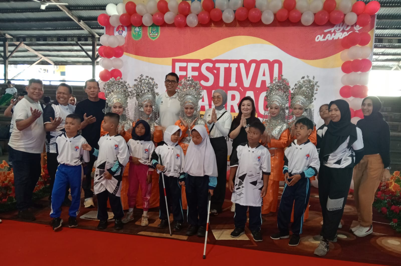 Semangat Siswa Difabel di Rohil Bersaing dalam Festival Olahraga DisabilitasÂ