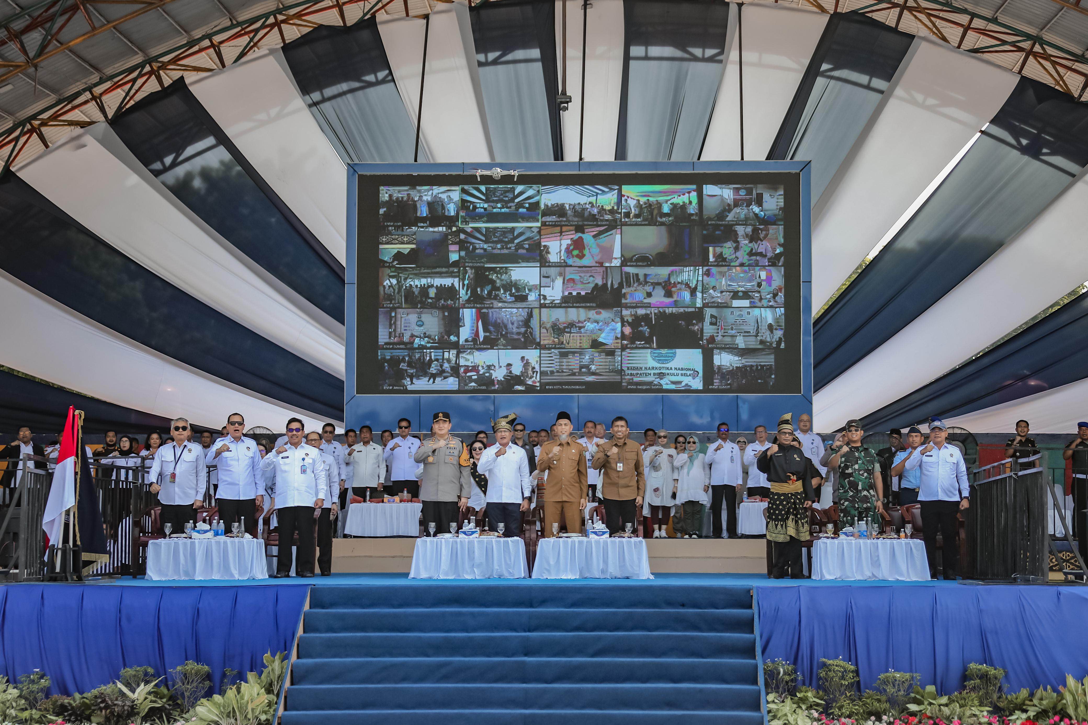Kepala BNN RI Pimpin Helat Deklarasi Anti Narkoba di Dumai