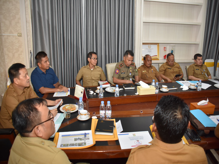 Pemkab Lakukan Rapat Persiapan Penyusunan Laporan Kinerja Triwulan II Pj Bupati Kampar