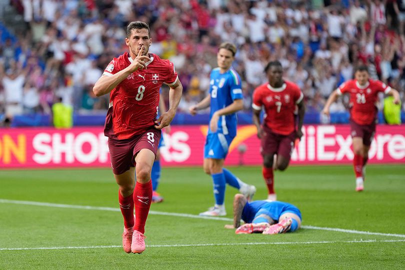 Euro 2024: Swiss Bungkam Italia dengan Skor 2-0