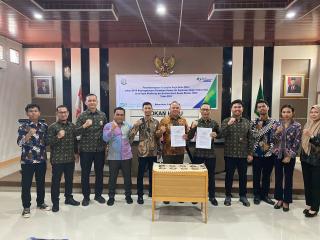 BPJamsostek Pekanbaru Panam Teken MoU dengan Kejari Rohul