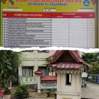 Kepsek SDN 91 Tak Libatkan Ketua Komite dalam Kegiatan Murid dan Dana BOS