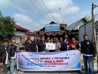 Kolaborasi Bersama FIF Group, Capella Honda Berbagi ke Tiga Panti Asuhan