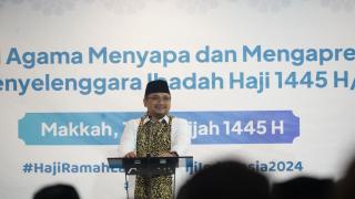 Apresiasi Kinerja Petugas Haji, Menag: Tetap Fokus, Urusan Politik Saya yang Tanggung
