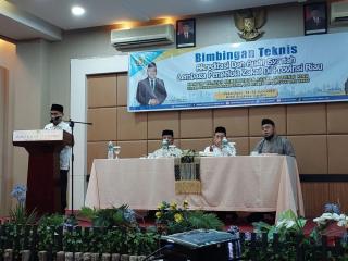 Kemenag Riau Gelar Bimtek Akreditsi dan Audit Syariah Lembaga Zakat