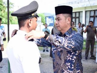 Lantik Pj Kepala Desa Lubuk Bigau, Ini Pesan Pj Sekda KamparÂ 